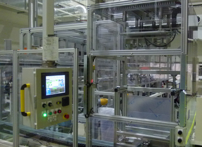 キャリア式電着塗装装置・粉体塗装装